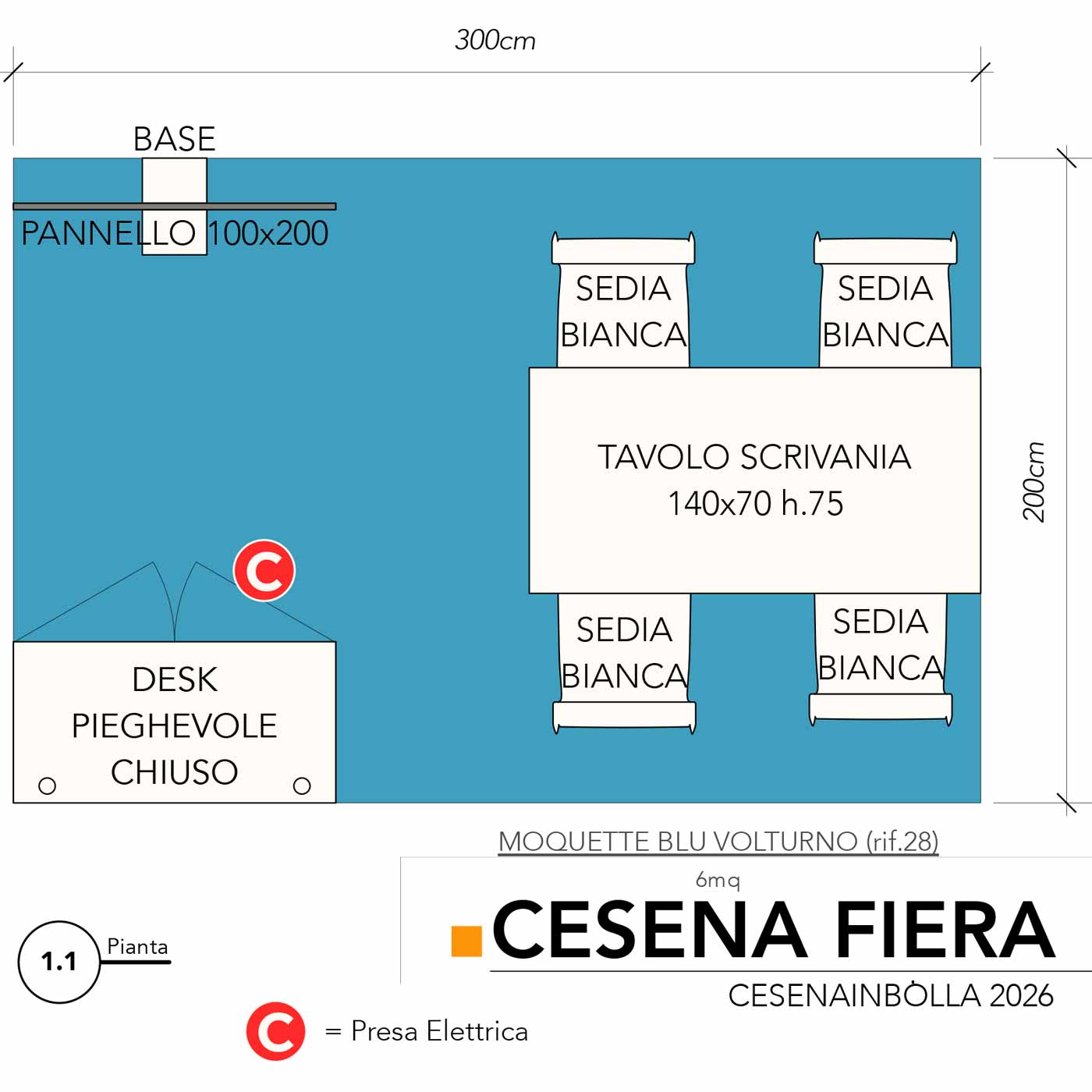 CesenaINbolla 2026 Stand Mappa
